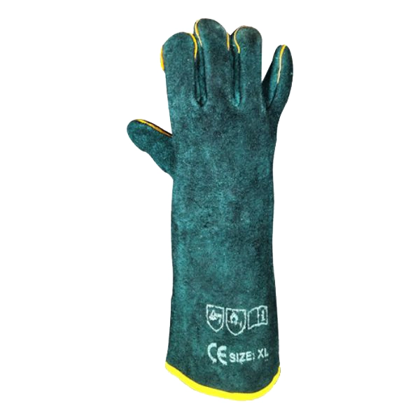 20cm Green Welding Gloves