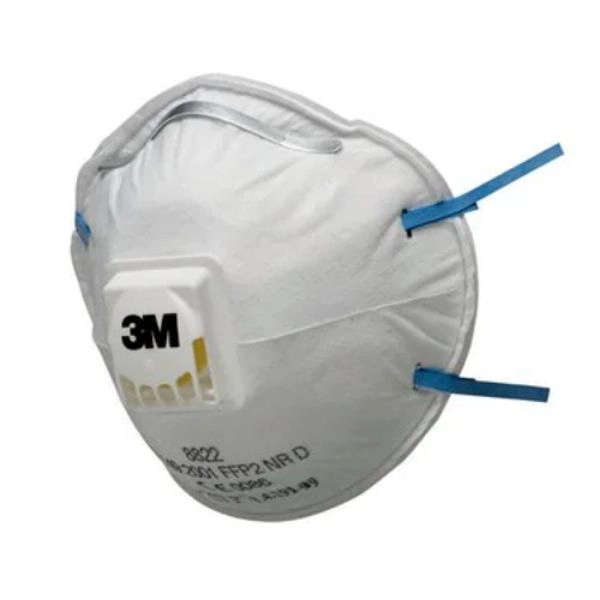 3M Disposable Particulate Respirator, FFP2, Valved – 8822