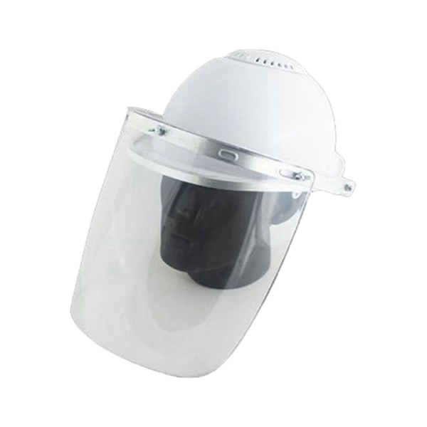 Aluminium Cap Attachment with 3mm Clear Visor