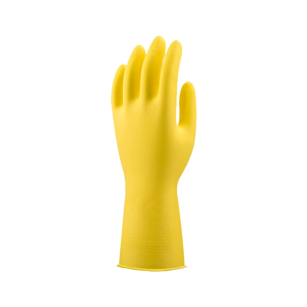 Latex Rubber Gloves – Yellow