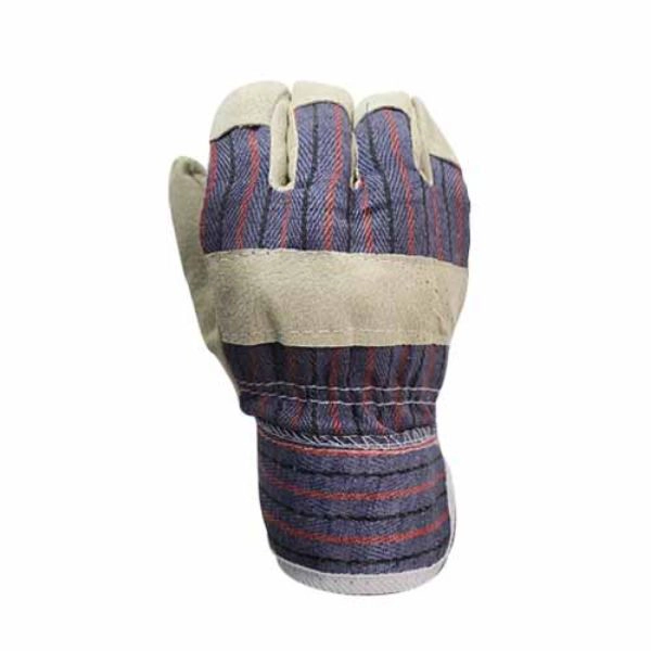 Pigskin Leather & Candy Stripe Cotton Riggers Gloves – Economy