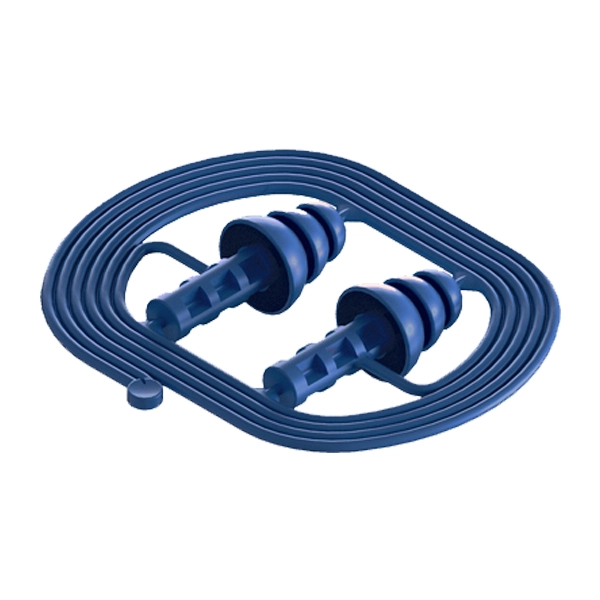 PluxOne Detectable Corded Earplugs – Reusable