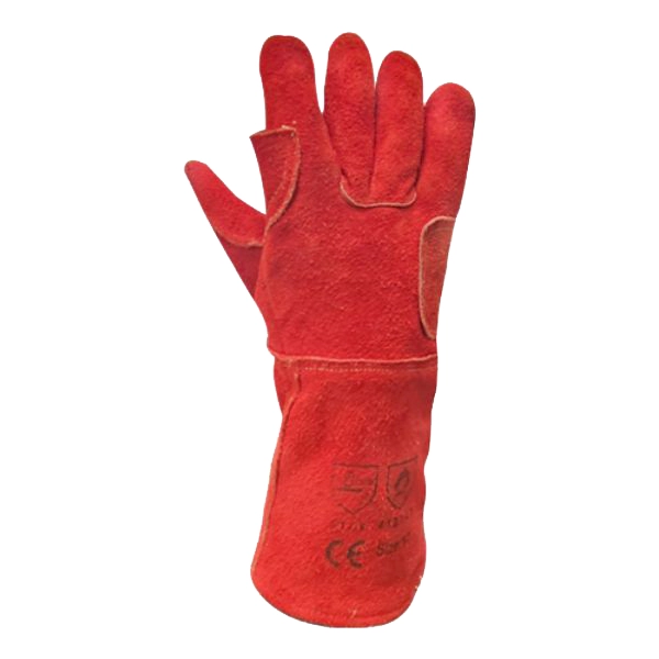 Red Heat-Resistant Gloves
